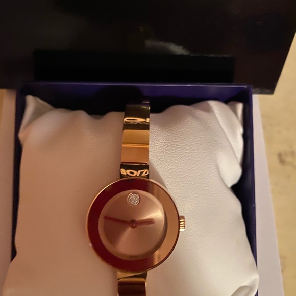 Brand New Movado Watch-Bangle Style